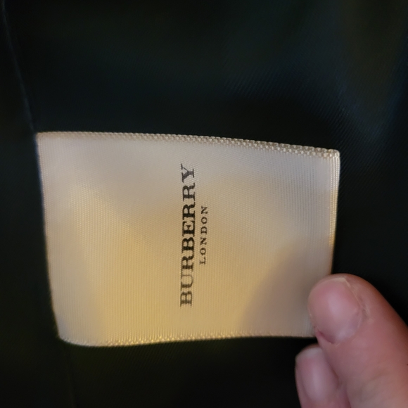 Burberry Black Overcoat - Picture 3 of 10